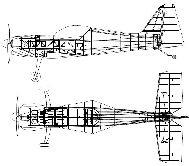 Construction Zlin Z-50 687270PlanFuse3