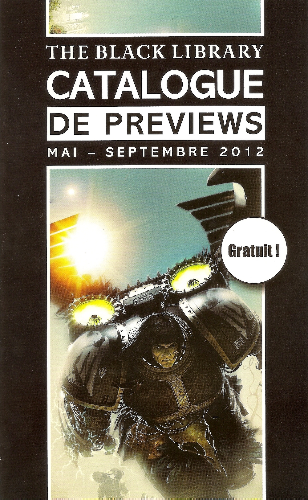 Programme des publications Black Library France de janvier à décembre 2012 - Page 16 688485Catmai1A