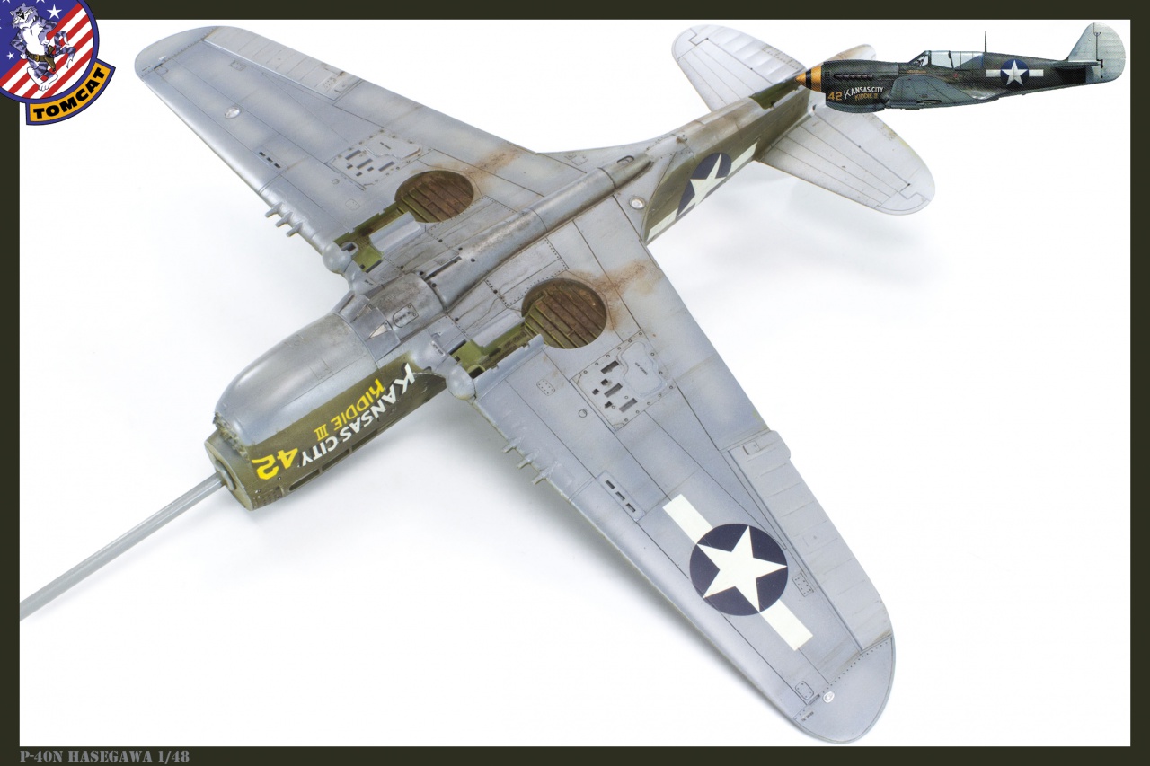 P-40N Hasegawa 1/48 20/04 FINI - Page 3 691341P40N031