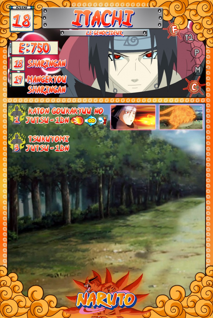 Fiches Naruto - Page 2 694206Itachifiche