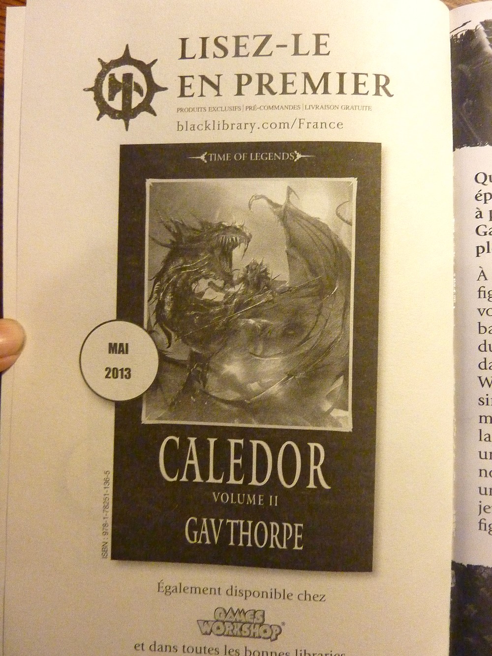 Caledor Volume 1 et 2 de Gav Thorpe 696107Prog2