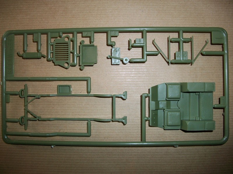  Jeep Willys + Trailer [ Heller ] 1/35 699849JeepHeller135013