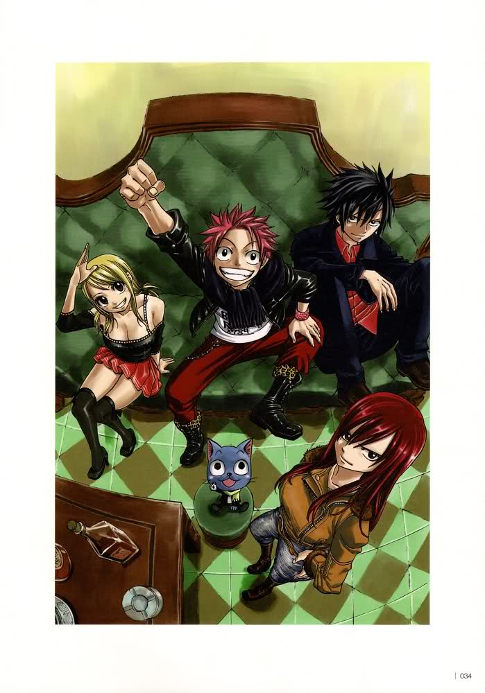 Fairy Tail illustrations artbook. 7055595tswmv