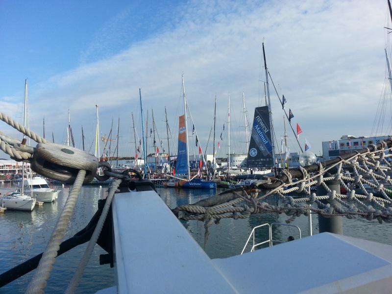 Visite du village et du ponton du Vendée Globe le 25/10/16 70573420161025164106