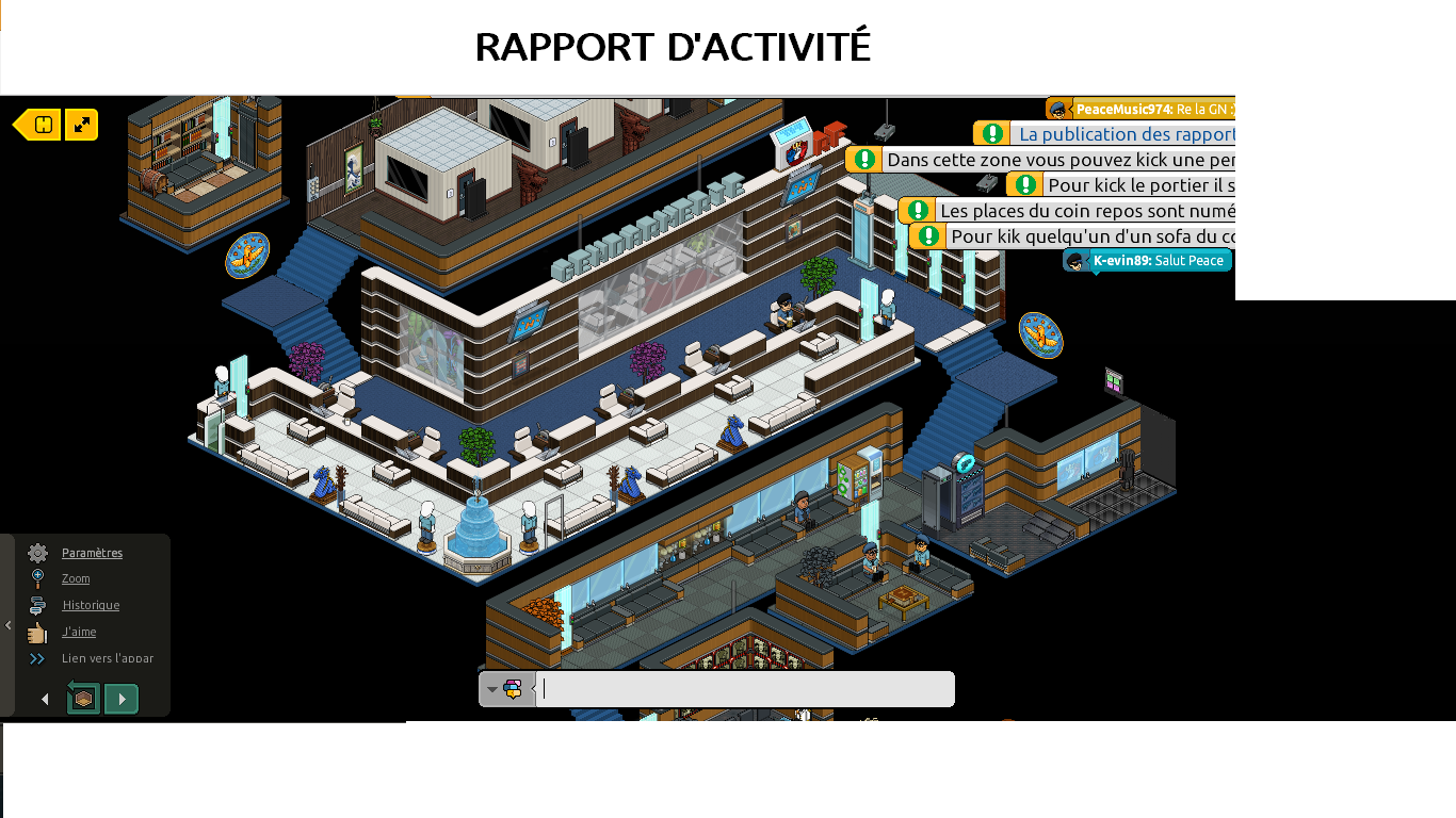 [Banquier] Rapports d'activités de PeaceMusic974 707005RA21