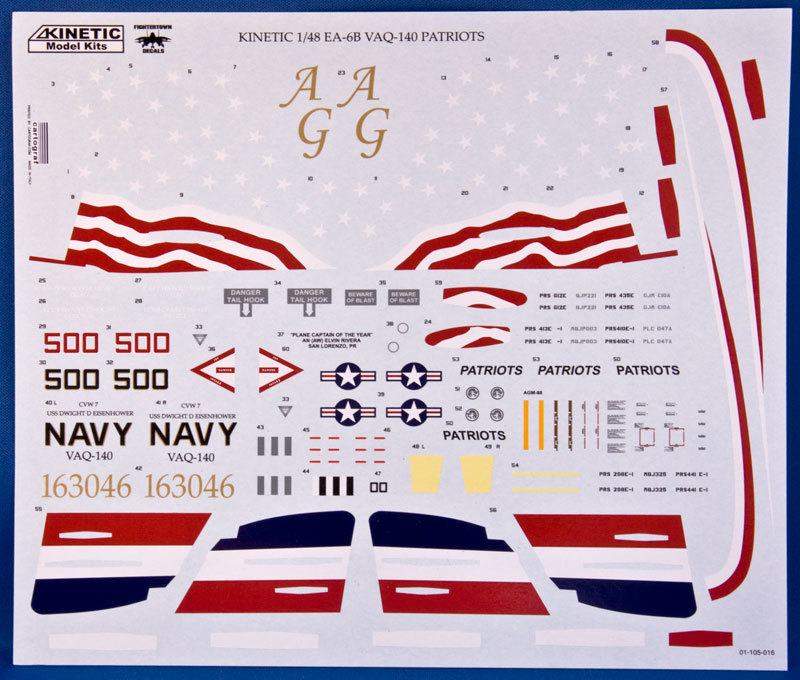 Grumman EA-6 B Prowler 1/48 kinetic 708814decals