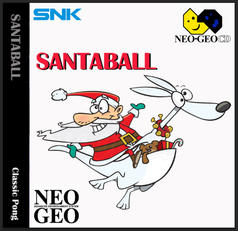 Santaball - un homebrew pour la Neo-Geo CD 710140frontec