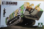 Le Saint-Chamond de Takom au 1/35èmé