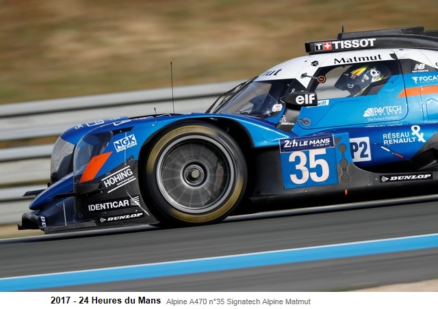 Alpine remonte sur le podium LMP2 des 24 Heures du Mans 7241149282316