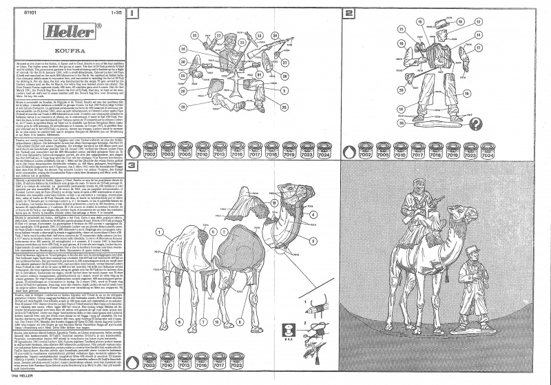 Diorama KOUFRA 1/35ème Réf 81101 725111Heller81101002DioramaKoufra135