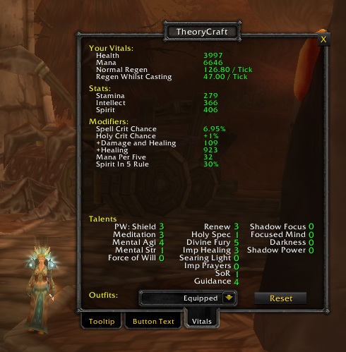 Vanilla wow 1.12 Addons d'interface et généraux - Page 2 727108TheorycraftMenu