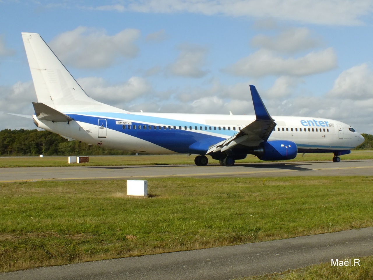 [12/10/2014] Boeing B737-800 (SP-ENU) Enter Air TACV Basic C/S 727773Octobren4268