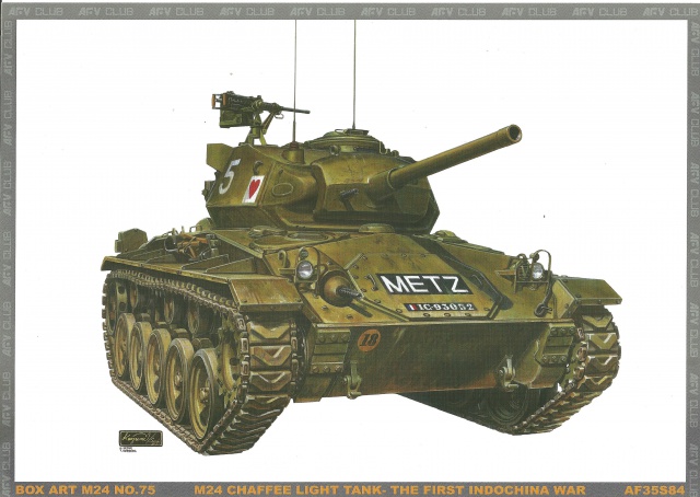 [ AFV CLUB ] M24 Chaffee 1/35 729216M24ChaffeeAFVClub017135