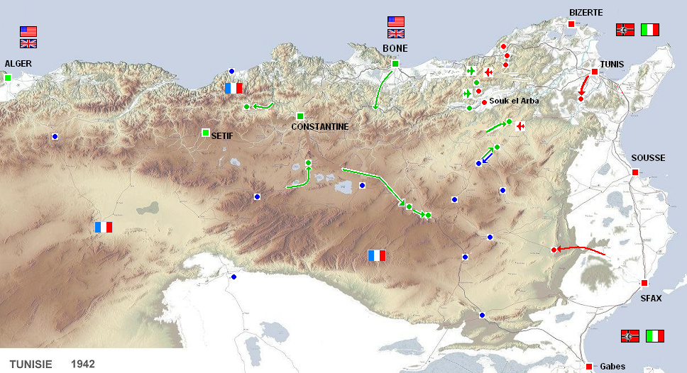 Tunisie 1942 - Situation 730068overview