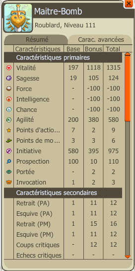 [111] Maitre-Bomb [16/07/12] 741236Stats