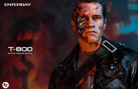 [Enterbay] Terminator 2 -Battle Damaged - HD Masterpiece 741287t800bd