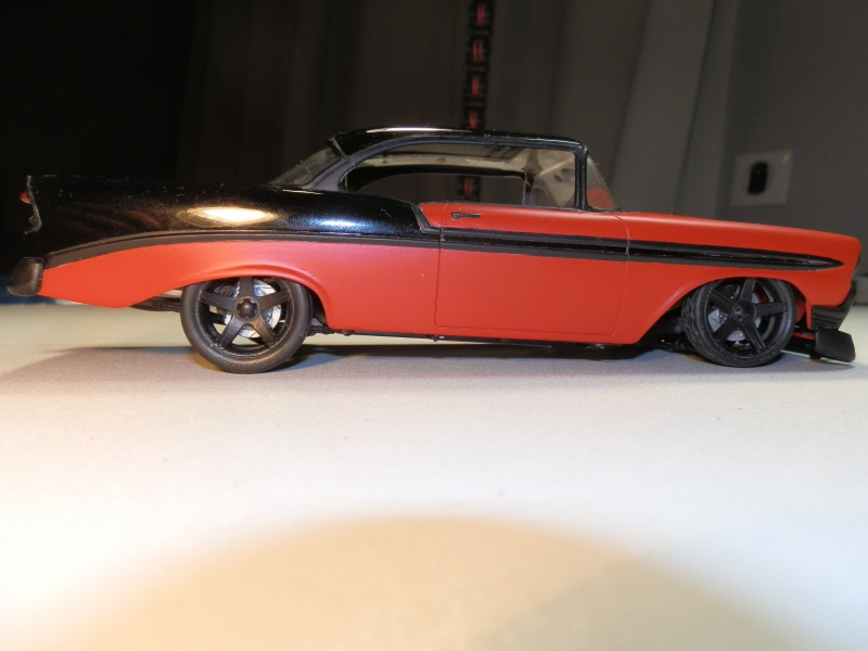 #47 : Chevy bel air 56 custom (TERMINEE) 742041P9305427