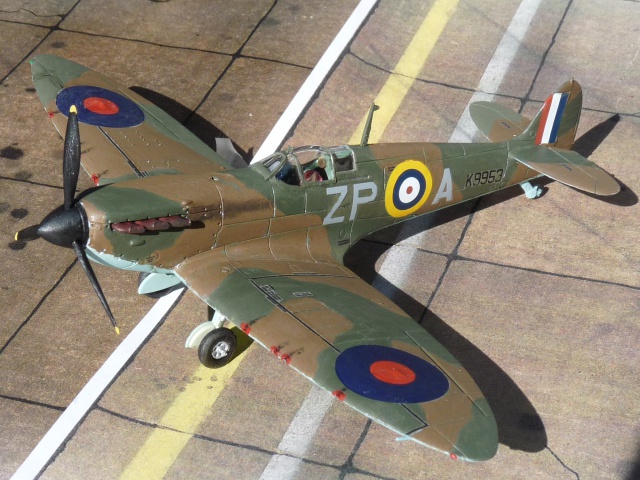 Spitfire M1 S/l Sailor Malan Sqn 74 Bataille d'Angleterre 1940 74263747F1