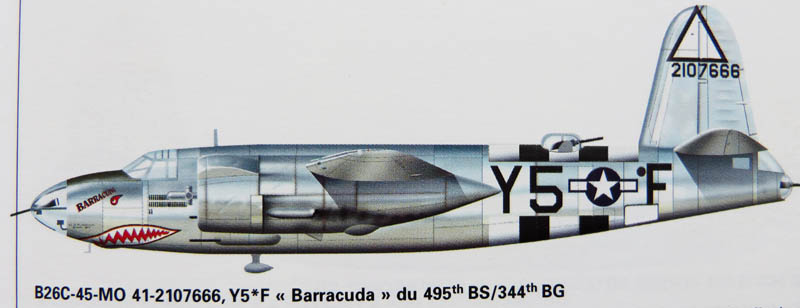 [6 Juin 1944] [Hasegawa] B 26 C Marauder. 744373Marauder02