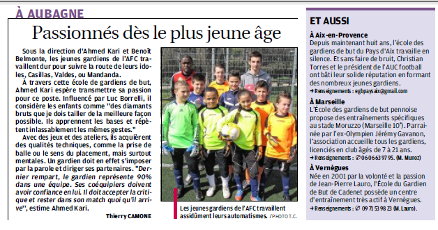 ECOLE DE GARDIENS D"AUBAGNE 750583522