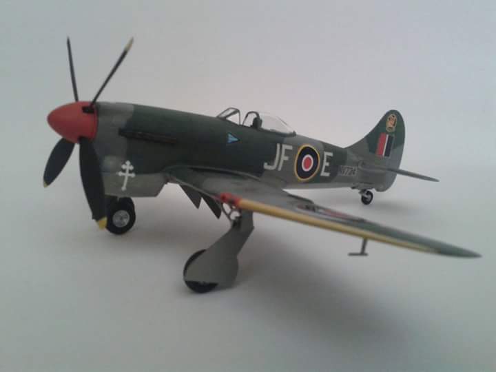 Hawker Tempest "Le Grand Charles" de Pierre Clostermann - Academy - 750964FBIMG1467041750569