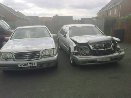 les Mercedes-Benz classe S w140 accidentées - crash (forum Benzine and Oldies) 752056mbw140crash0015