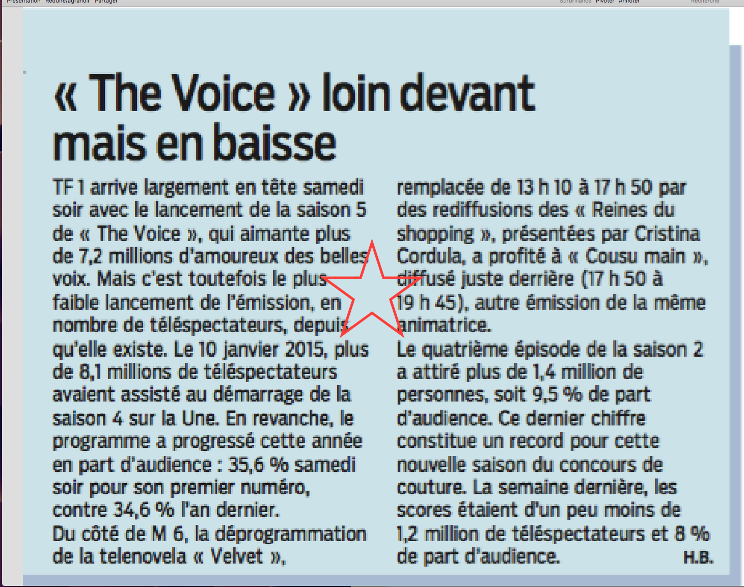 The Voice 2016 - Saison 5 - PRESSE 753853Capturedecran20160201a093704