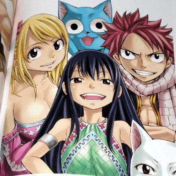 Fairy Tail illustrations artbook. 75421342e83b206690652