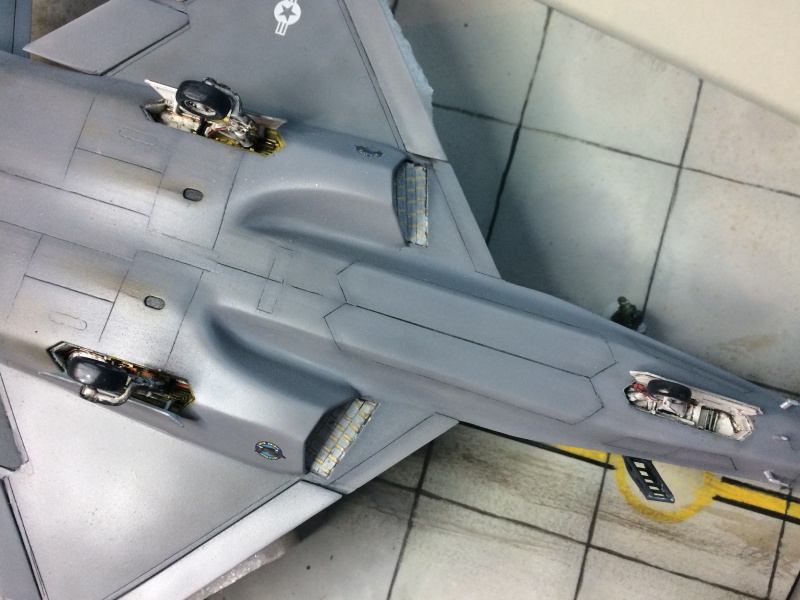 NORTHROP YF-23 Black Widow PAVE 1 [ITALERI] 758359YF23PAVE290