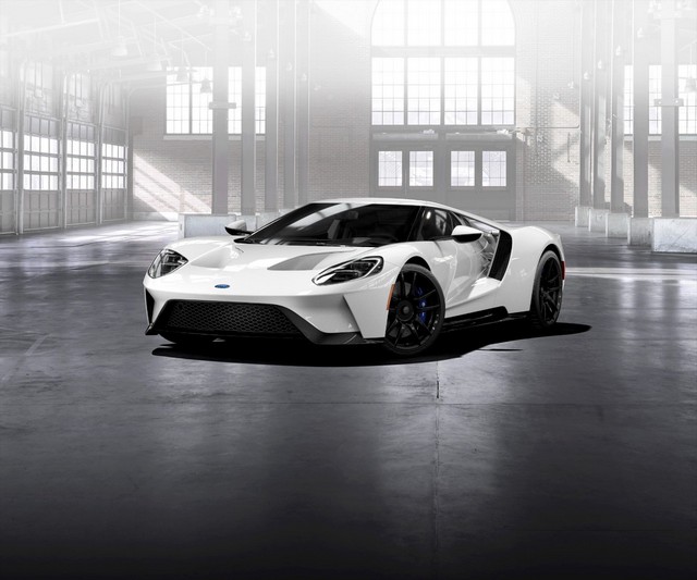 Ford lance le processus de commande de sa nouvelle Ford GT sur FordGT.com 760501FrozenWhiteFordGT