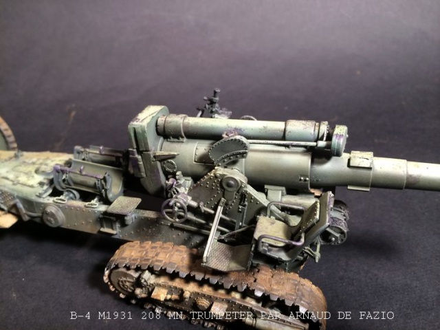 un B-4 M1931 203 mn (le marteau de Staline trumpeter 1/35 763313B41010