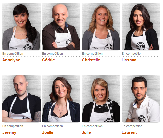 Les candidats de Masterchef 3  772155311