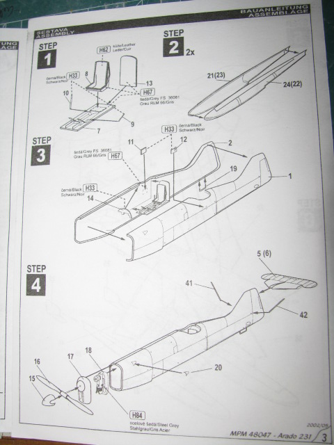 Arado Ar-231 V1 MPM 1/48 773073IMG3338