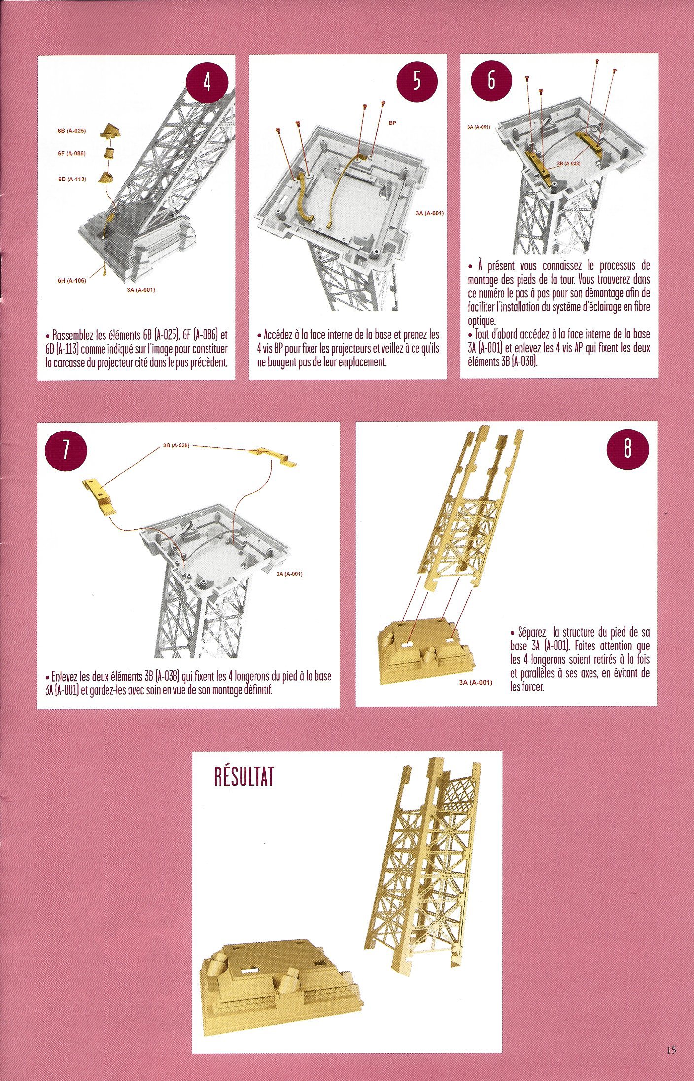 Numéro 6 - Je construis la Tour Eiffel - Exploits sportifs et accidents 77565206c