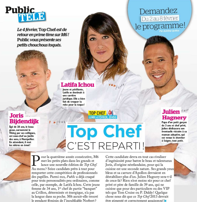 TOP CHEF 2013, les news 775787343