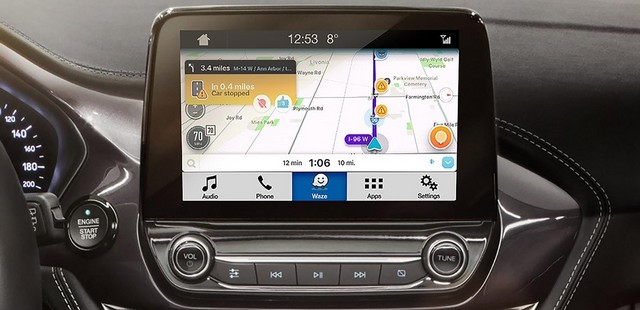 Waze débarque sur les écrans des véhicules Ford pour la première fois pour tous les utilisateurs d'iPhone 782435wazescreen