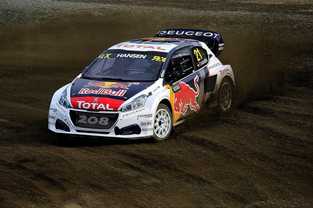 Rallycross - Sébastien Loeb signe à Hell un nouveau podium, les deux Peugeot 208 WRX 2017 en finale 784351593b9c3dc0048