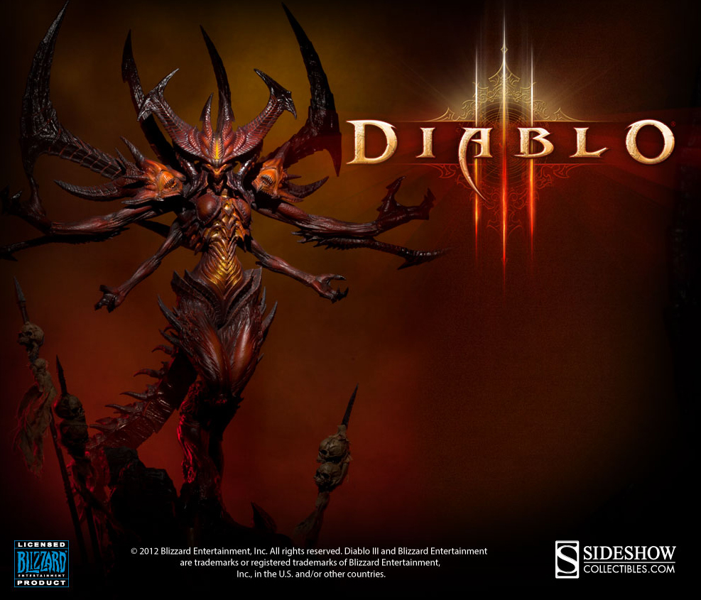 [Sideshow] Blizzard: Diablo Statue - LANÇADA!!!! - Página 2 786506diablo