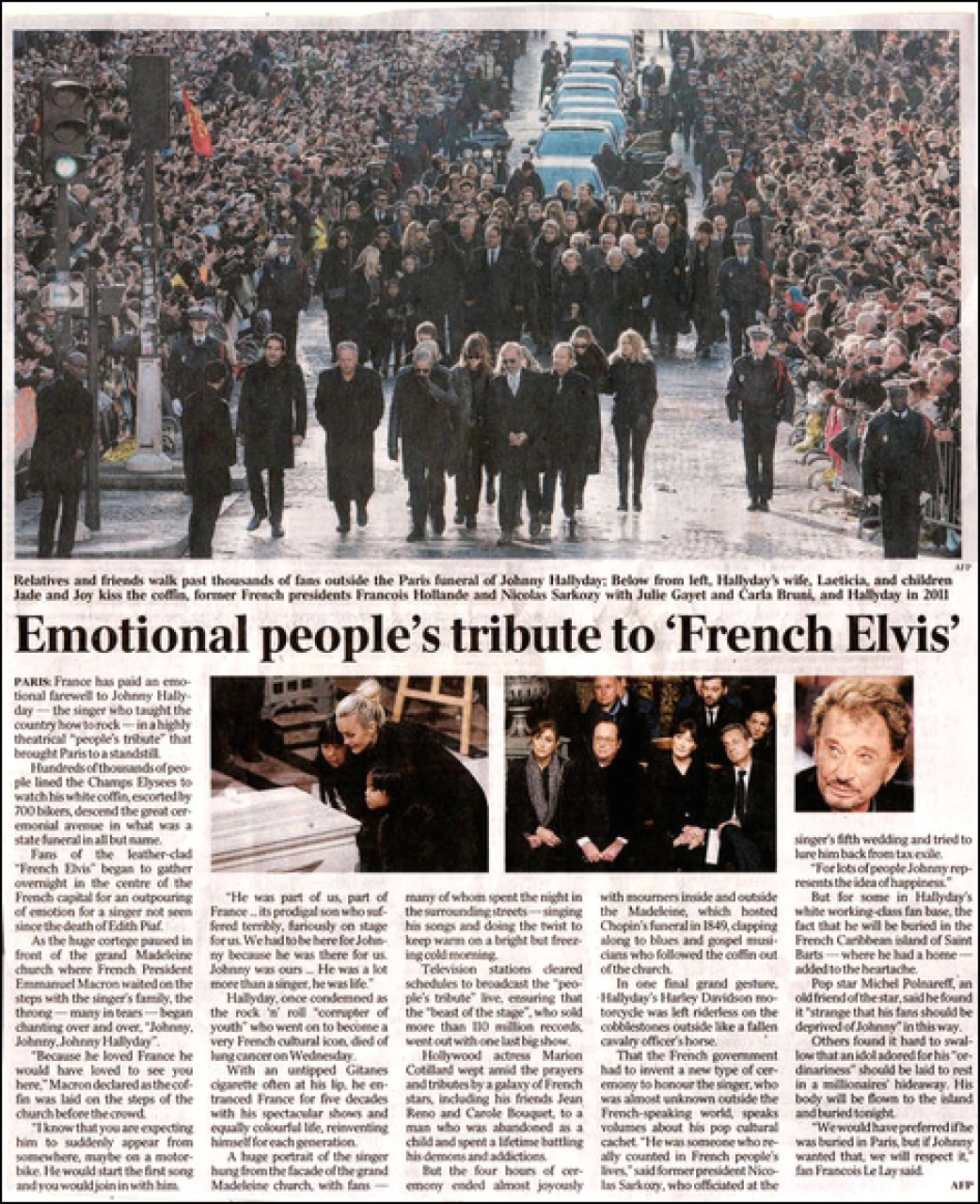 TV - Hommage à Johnny Hallyday - Page 3 788409johnnypresse