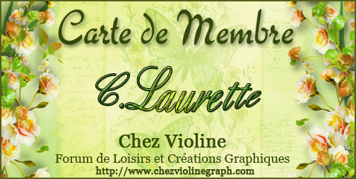 Carte de membre 789639Claurette