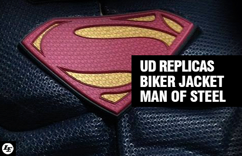 [UD Replicas] MAN OF STEEL: Superman Leather Biker Jacket. Prototype 804761biker