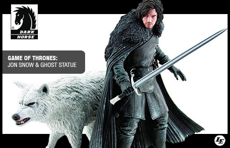 [Dark Horse] Game Of Thrones: Jon Snow & Ghost Statue 808207jon