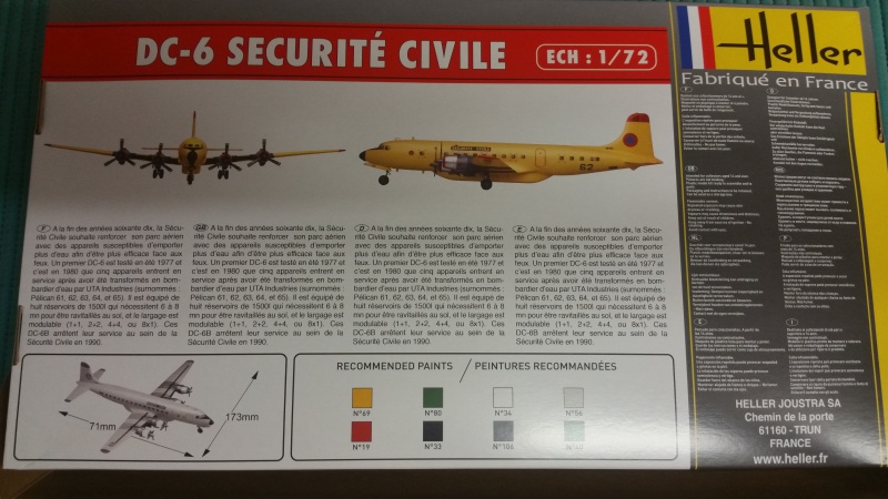 DOUGLAS DC-6B SECURITE CIVILE Réf 80330 81145320171126125932