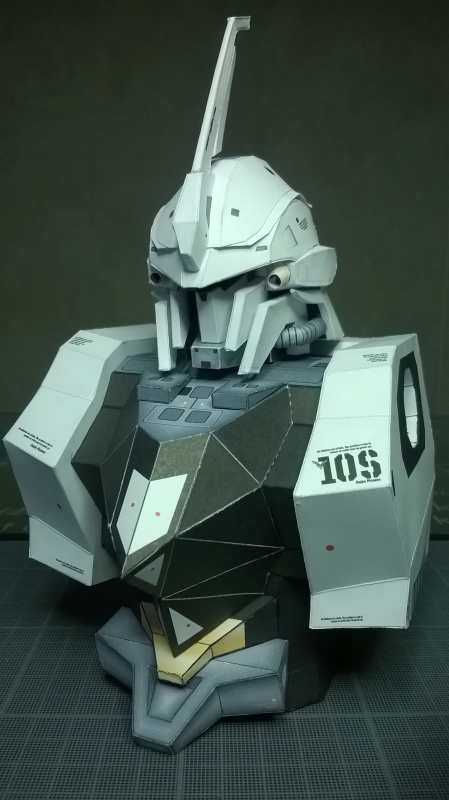 [TERMINE P.5] MSN-06S Sinanju - The White Comet Paper-Replika 813211WP20150727005