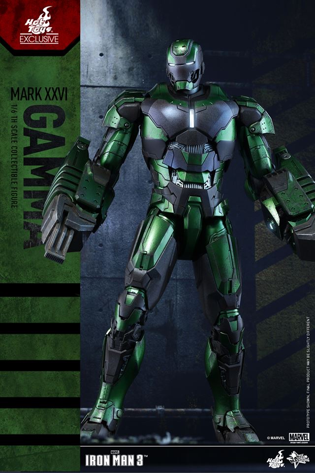 HOT TOYS - Iron Man 3 - Gamma (Mark XXVI) 825547102