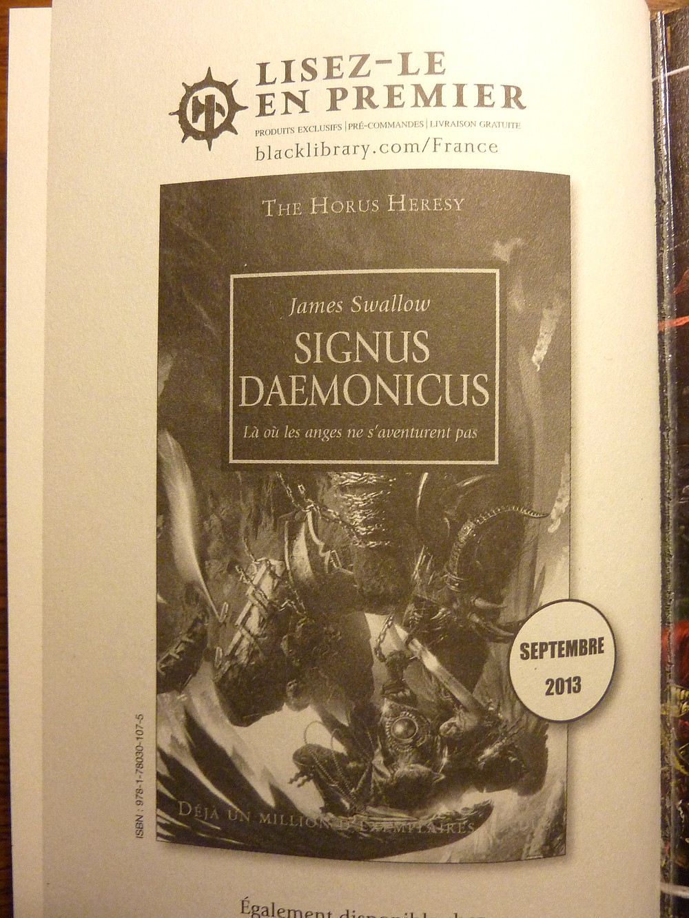 Signus Daemonicus de James Swallow 834970Signus2