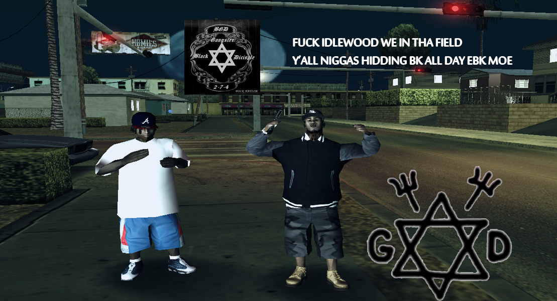 GDs posted on IDLEWOOD BLOODS corner (www.lsgang.com) /NEW PICTURE\ 839614idlewoodfuckem