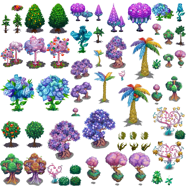 [MV] Tileset Foret 852406trees1