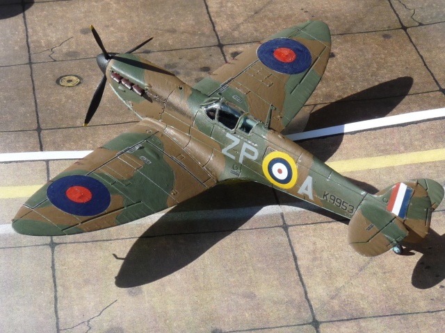 Spitfire M1 S/l Sailor Malan Sqn 74 Bataille d'Angleterre 1940 858484F2A