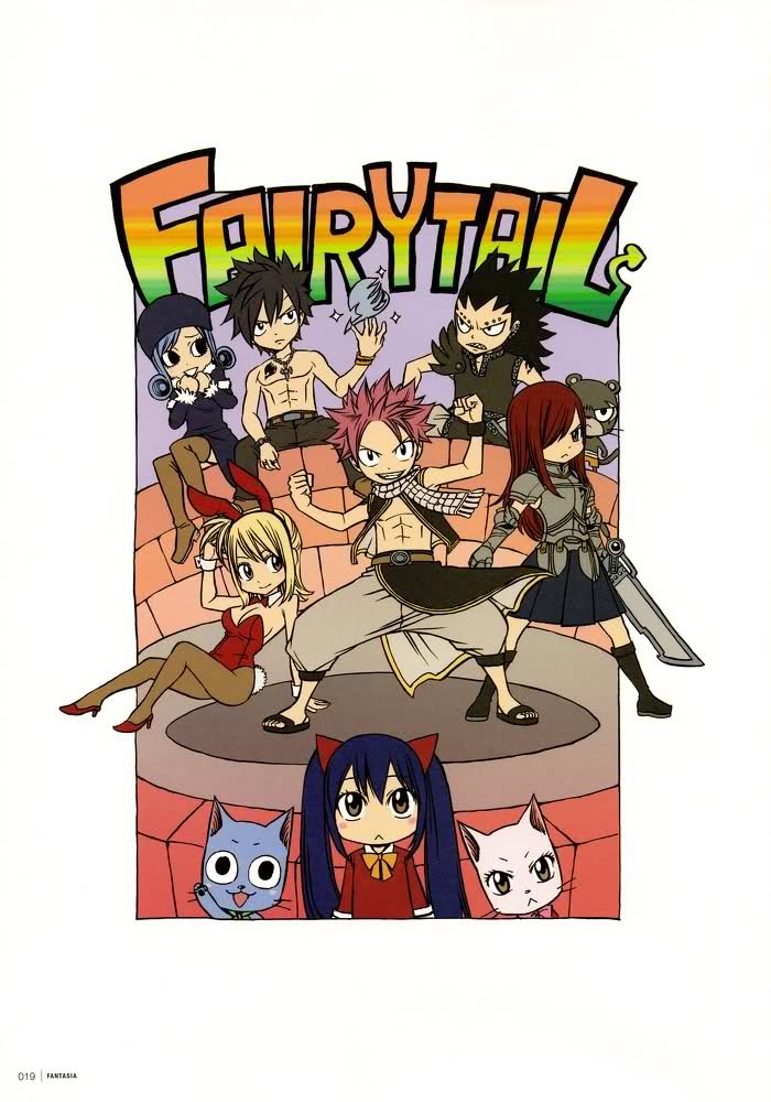 Fairy Tail illustrations artbook. 86044834yahk7